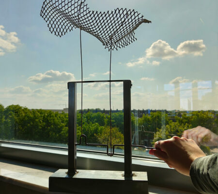 Manouk Streur | Licht bewolkt_Metaal kunst