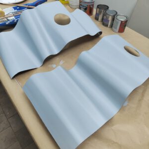 Atelier Manouk Streur | Golvende lamp Aluminium Staal Wals Atelier Werkplaats Verlichting Lamp Lichtobject Kunst Design Lamp Spotjes Aluminium Wals HBM